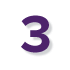 Number Icon - 3