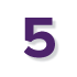 Number Icon - 5
