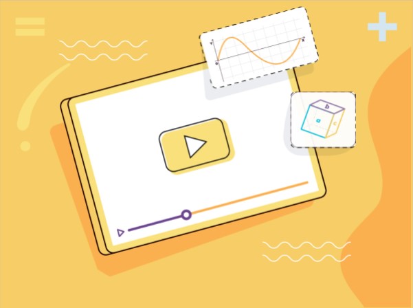 Digital learning tools in Lumio, featuring YouTube and customizable teaching aids for interactive lessons.