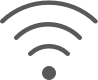 Icon indicating the wired and dual-band WiFi connectivity options of the SMART Document Camera 650.